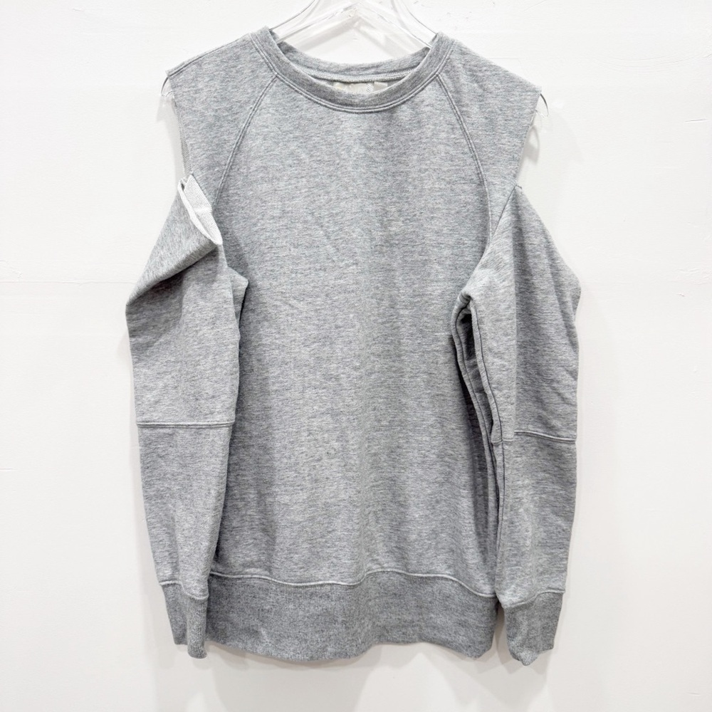 Zella Tear It Up Cold Shoulder Sweatshirt Athleisure Loungewear Casual Comfy M
